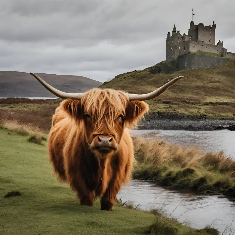Harry Potter + Hairy Cows in Scotland