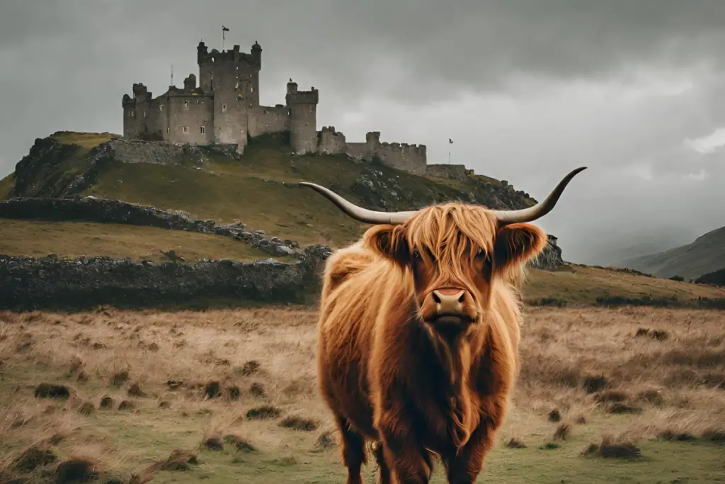 An Intriguing Scottish Duo: Harry Potter & Hairy Cows