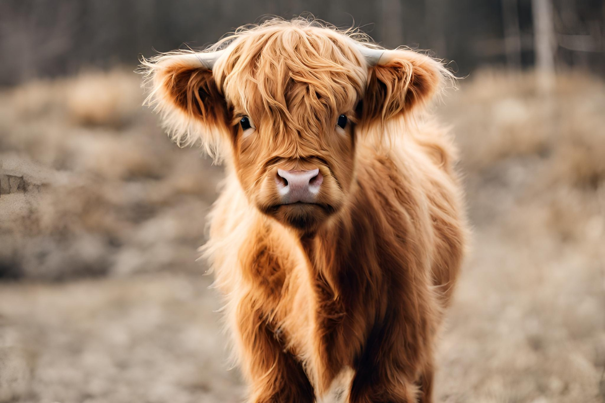 Scottish Highland Cows - Adorable Fluffy Long Haired Cow Facts!