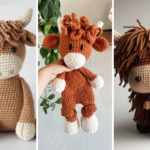 Highland Cow Crochet Patterns